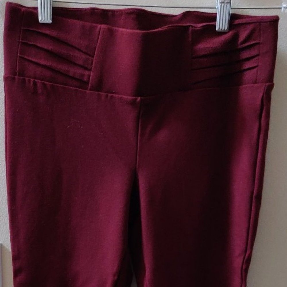 Dictionary Small Maroon Leggings
